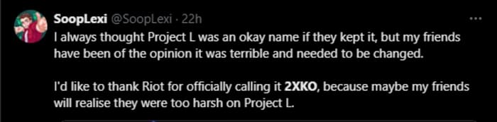 Some people will come around to it eventually.